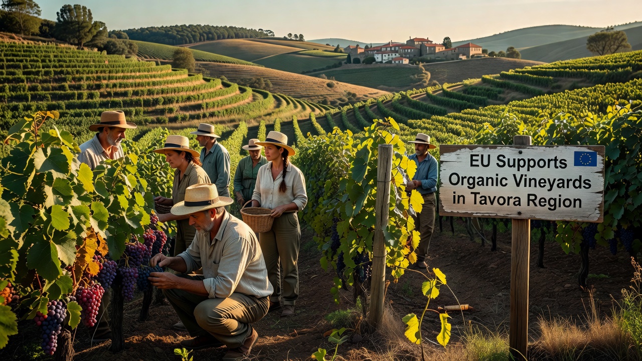 EU Supports Organic Vineyards in Tavora Region
